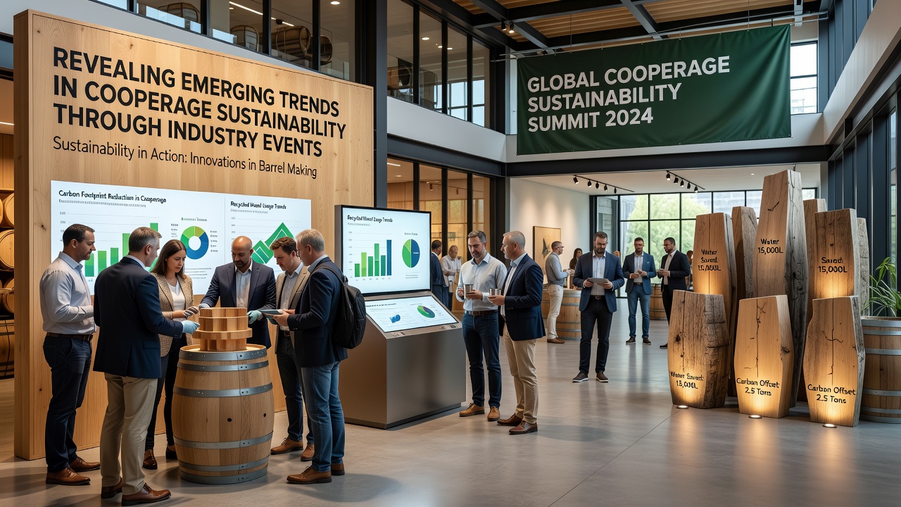 Revealing Emerging Trends in Cooperage Sustainability Through Industry Events